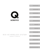 ACOUSTICS M20 HD Wireless System El manual del propietario