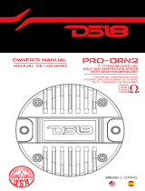 DS18 PRO-DRN2 El manual del propietario
