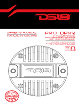 DS18 PRO-DRN2 El manual del propietario