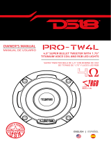 DS18 PRO-TW4L El manual del propietario