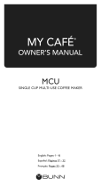 Bunn MCU El manual del propietario