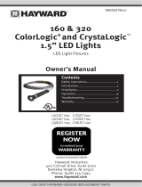 Hayward 160 & 320 ColorLogic® and CrystaLogic 1.5” LED Lights El manual del propietario