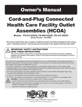 Tripp Lite TRIPP-LITE PS-615-HGDG Cord-and-Plug Connected Health Care Facility Outlet Assemblies El manual del propietario