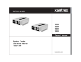Xantrex Technologies 1800 Manual de usuario