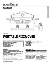 Blackstone 6961 Portable Pizza Oven El manual del propietario
