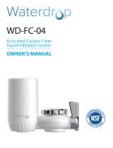 Waterdrop -FC-04 Activated Carbon Fiber Faucet Filtration System El manual del propietario