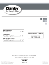 Danby DAC180EB3WDB El manual del propietario