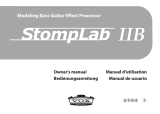 Vox StompLab IIB El manual del propietario