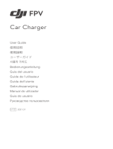 dji FPV Car Charger Guía del usuario