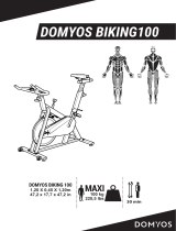 Domyos Biking100 Exercise Bike Gym Machine Guía del usuario