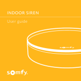 Somfy 110dB protect INDOOR SIREN Home alaram Guía del usuario