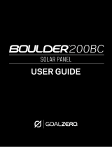 Goal Zero Boulder 200 Guía del usuario