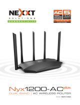 nexxt Nyx1200-AC Plus Guía del usuario