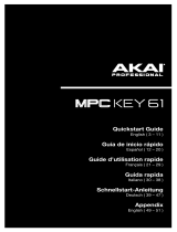 Akai Professional MPC KEY 61 Guía del usuario