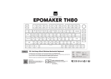 EPOMAKER TH80 Wired Mechanical Gaming Keyboard Guía del usuario