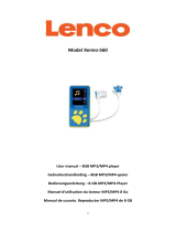 Lenco Xemio-560 Manual de usuario
