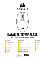 Corsair Katar Elite Wireless Slipstream Wireless Gaming Mouse Guía del usuario