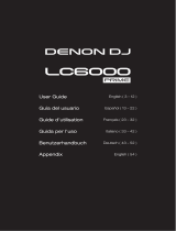 Denon DJ LC6000 Prime Guía del usuario