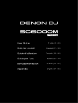 Denon DJ SC6000M Guía del usuario