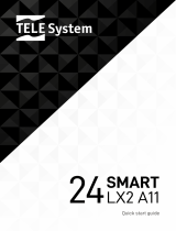 TELE System SMART24 LX2 A11 Guía del usuario