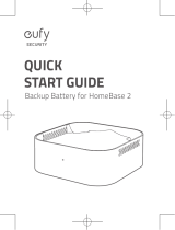 Eufy Backup Battery for HomeBase 2 Guía del usuario