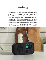 i-box Melody DAB DAB+ FM Portable Radio Guía del usuario