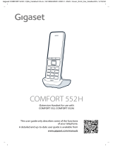 Gigaset COMFORT 552 H Guía del usuario