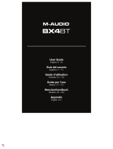 M-Audio M-AUDIO BX4BT 4.5 Inch 120W Bluetooth Studio Monitors Guía del usuario