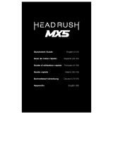 HeadRush MX5 Guía del usuario
