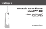 Waterpik WP-360 Guía del usuario