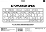 EPOMAKER EP64 Guía del usuario
