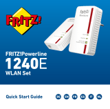 AVM FRITZ!Powerline 1240E WLAN Set Guía del usuario