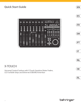 Behringer X-TOUCH Guía del usuario