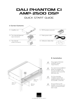 Dali AMP-2500 DSP Guía del usuario