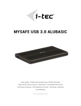 i-tec i-tec MySafe Advance 2.5 Inch USB-A Guía del usuario