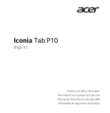 Acer ICONIA TAB P10 Guía del usuario