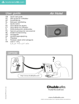 Chubbsafes AIR Guía del usuario