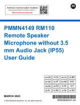Motorola PMMN4149 Guía del usuario