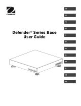 Ohaus Defender Series Guía del usuario