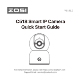 ZOSI C518 Guía del usuario