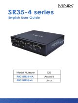 Minix SR35-4 Series Industrial PC Digital Signage Player Guía del usuario