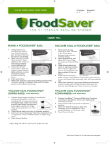 FoodSaver VS1100 Series Guía del usuario