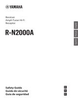 Yamaha R-N2000A Guía del usuario