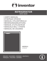 Inventor MP862W Refrigerator Mini Bar Manual de usuario