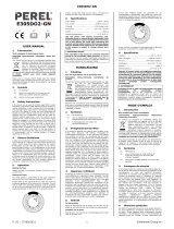 Velleman E305DO2-GN OUTDOOR MECHANICAL TIMER Manual de usuario