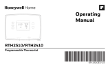 Honeywell Home RTH2510 Manual de usuario