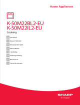 Sharp K-50M22BL2-EU Manual de usuario