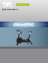 Concept 2 BikeErg Manual de usuario