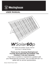 Westinghouse WSolar60p Manual de usuario