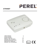 Perel CTH407 NON-PROGRAMMABLE THERMOSTAT Manual de usuario